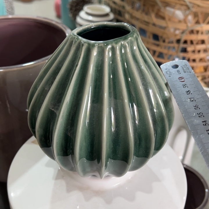 陶瓷花瓶摆件外贸出口微瑕捡漏高15口5公分