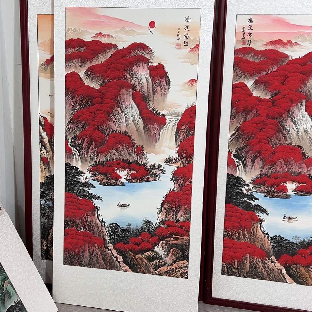 国画为***搏手绘保证假一罚万