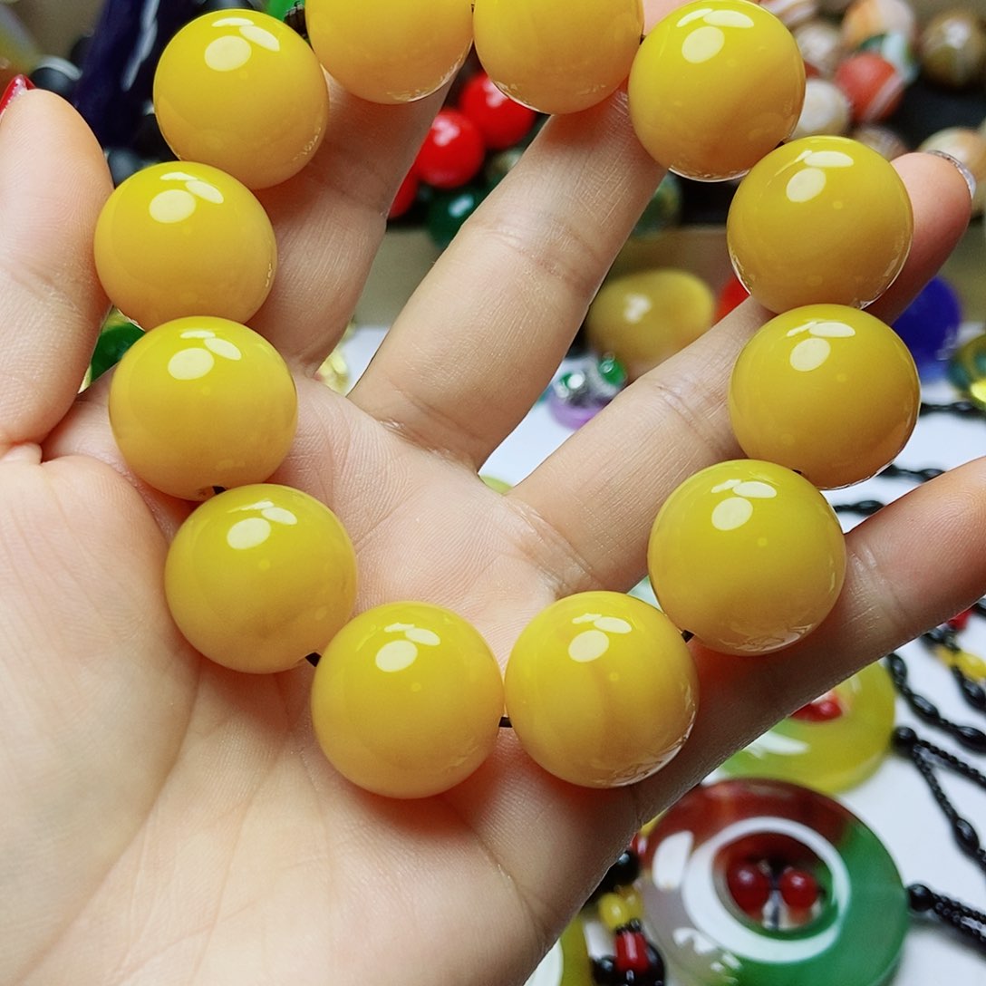 橄***e玛瑙/玉髓手链未镶嵌