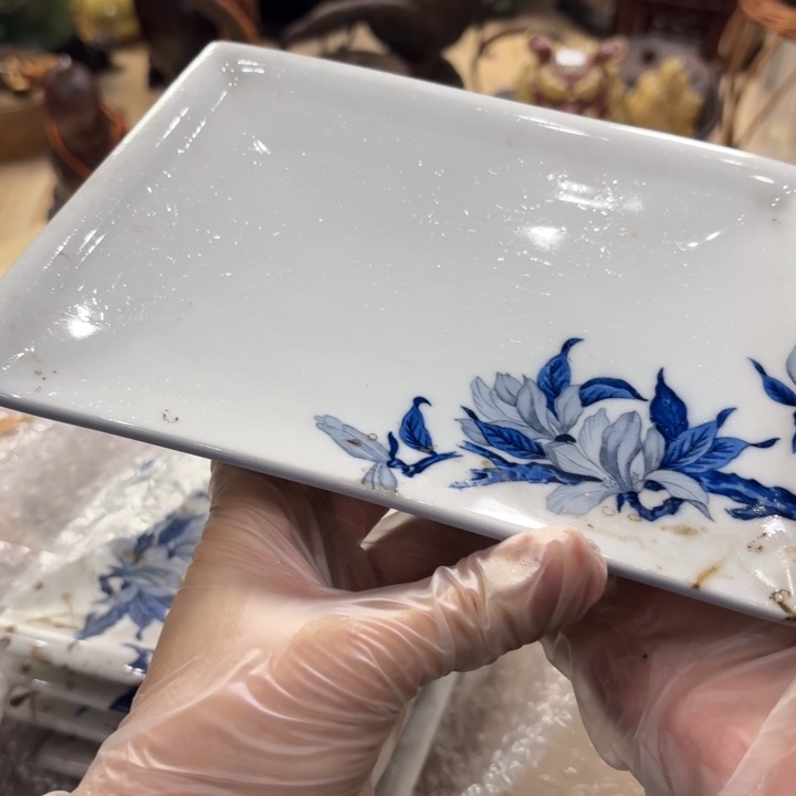 陶瓷古美术置物摆件