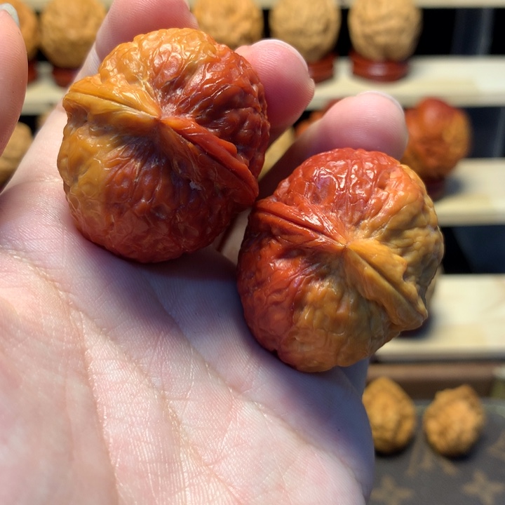 文玩核桃把件40至尊元宝