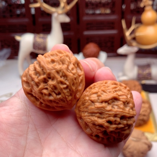 把件文玩核桃金牛桃心  1号