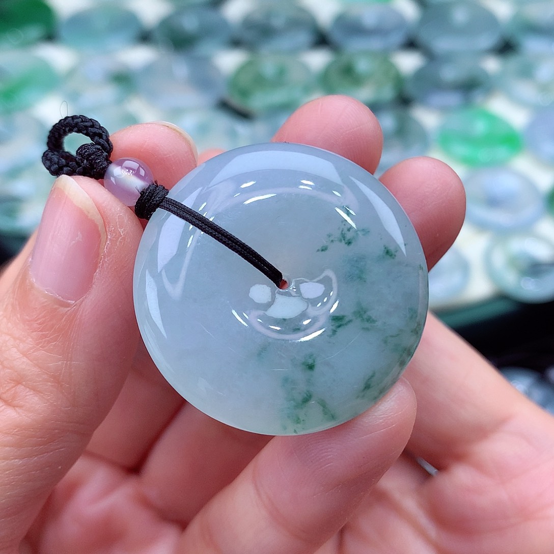 颈饰未镶嵌翡翠编号33-尺寸31/7.9