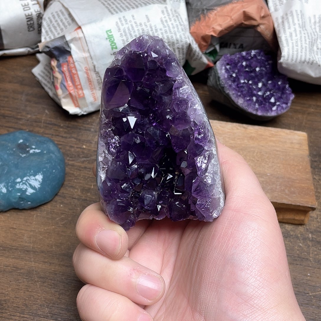 紫晶大型摆件（非配饰）未镶嵌