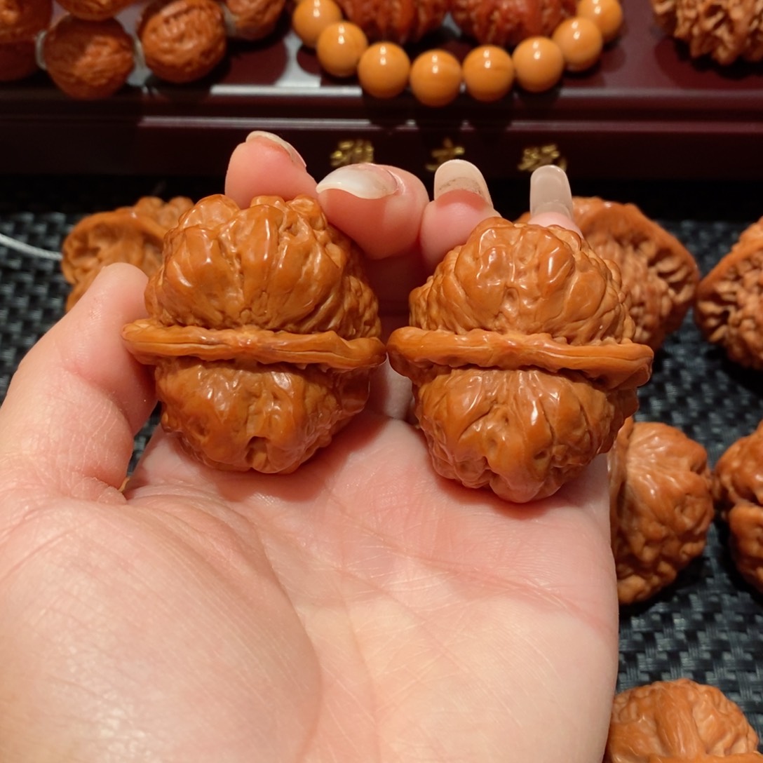 文玩核桃把件蛤蟆