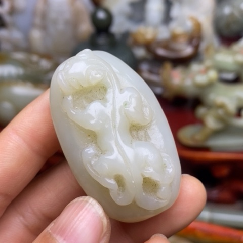 和田玉挂件把件摆件未镶嵌