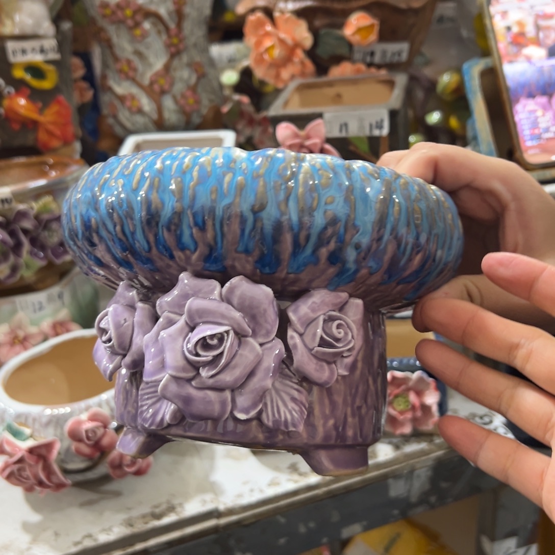 花盆，拍满20发货，退款拉黑