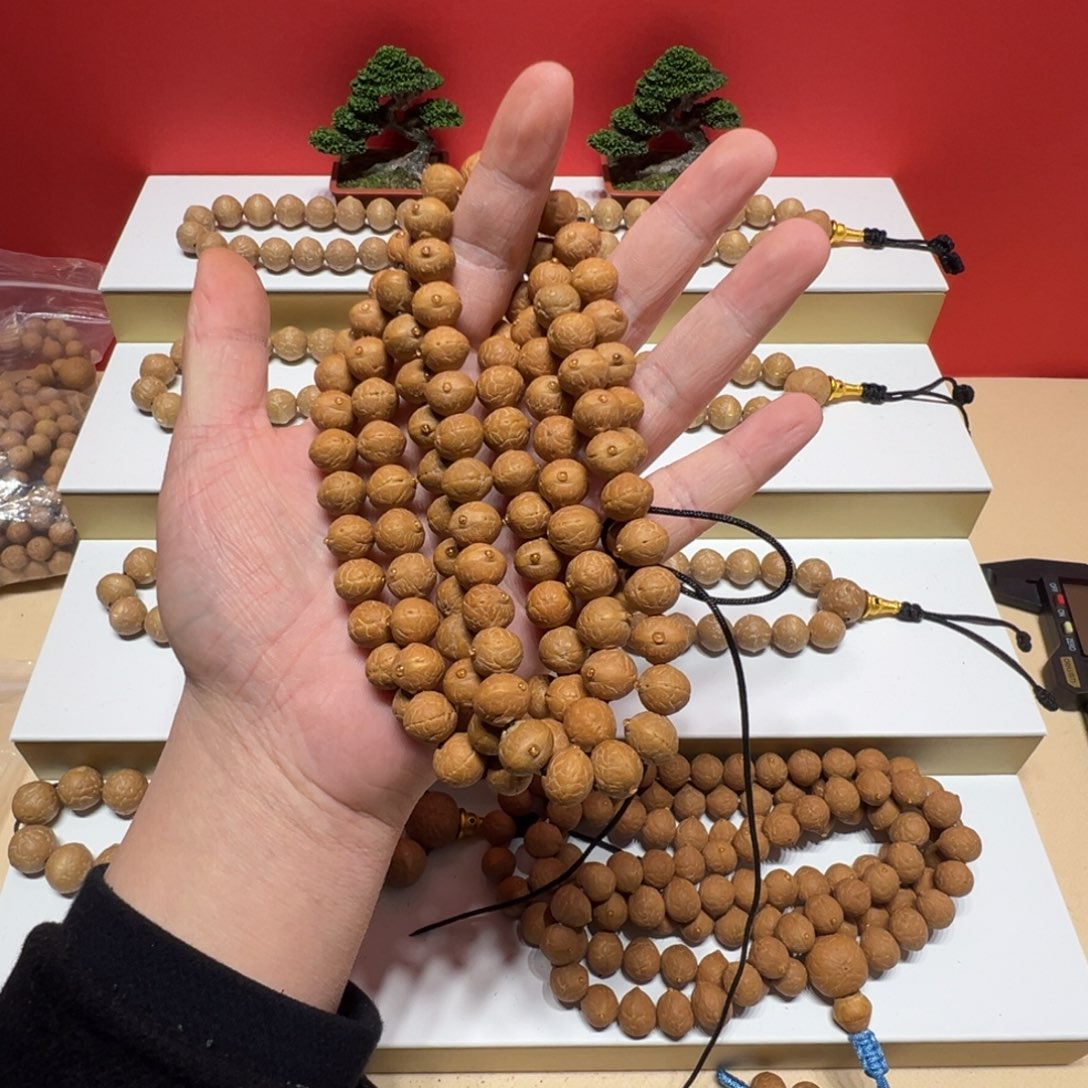 中***国手串凤眼菩提10.5mm凤眼菩提108颗