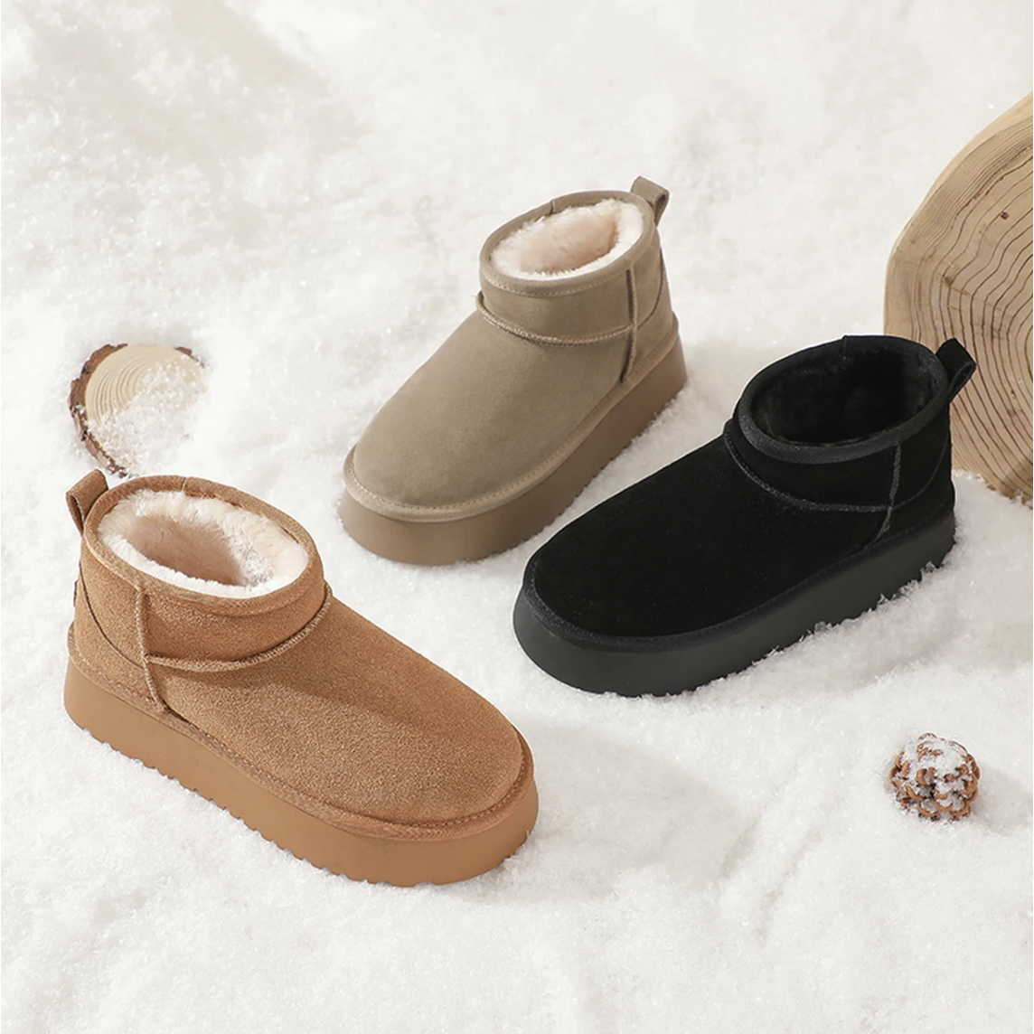 【退货补运费】女2025加绒新款冬季休闲鞋加厚棉鞋休闲鞋8988