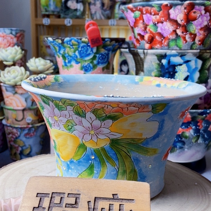 景德镇艺术手绘作品