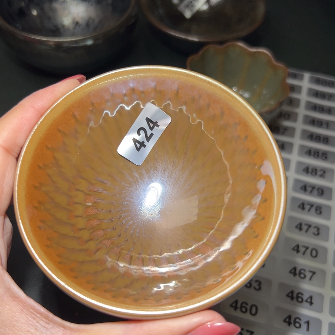 茶盏全手工原矿原釉建盏