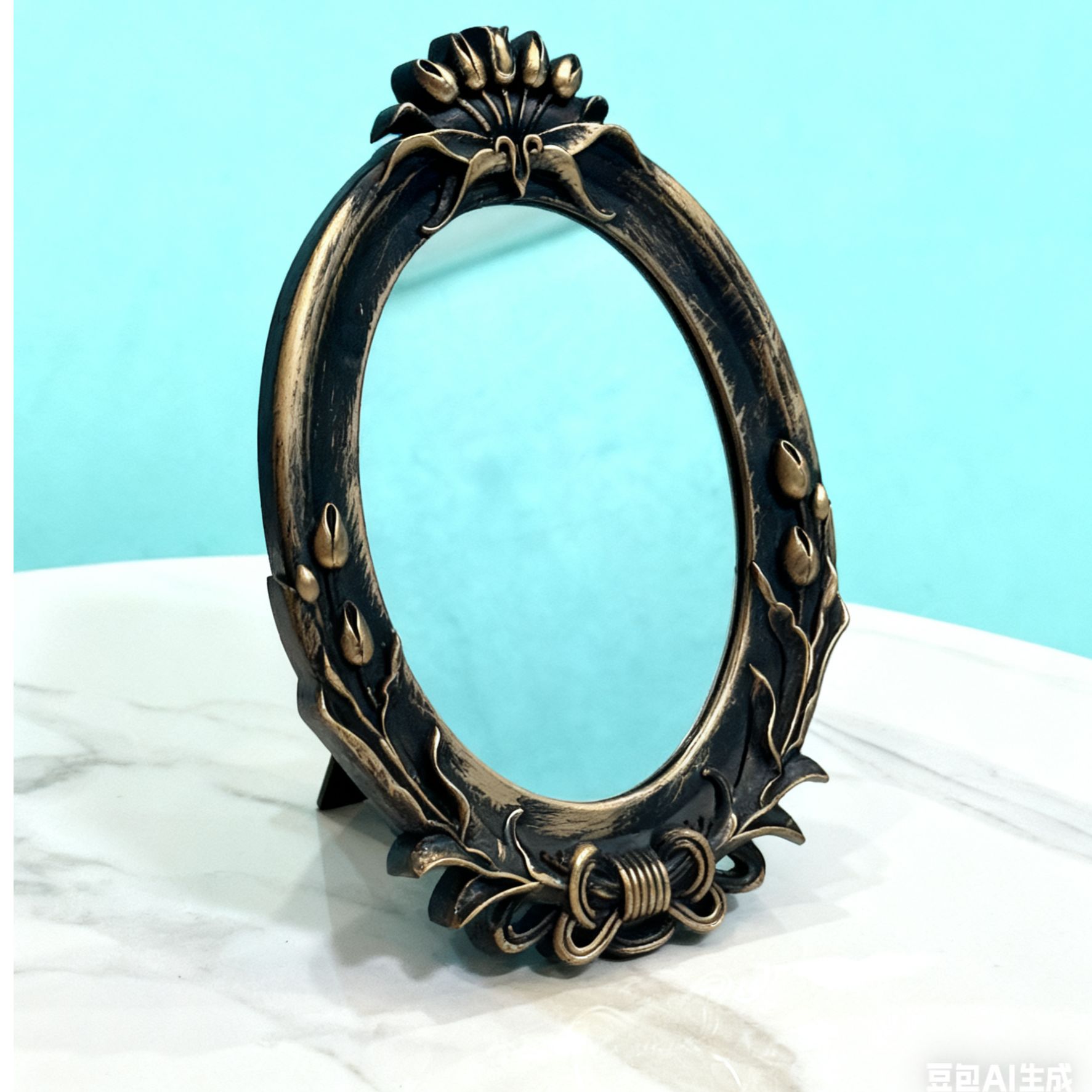 （新疆包邮）UZKAN 轻奢复古壁饰镜子