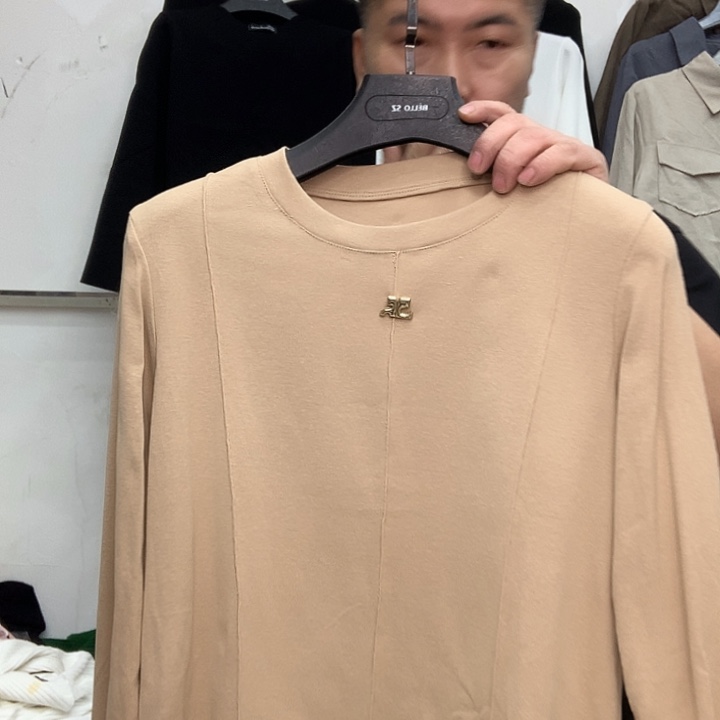 纯棉打底衫单件上衣138斤