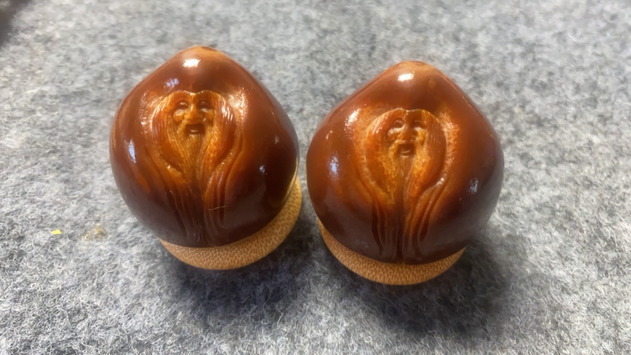 巴西进口大橄榄核寿星玉化款