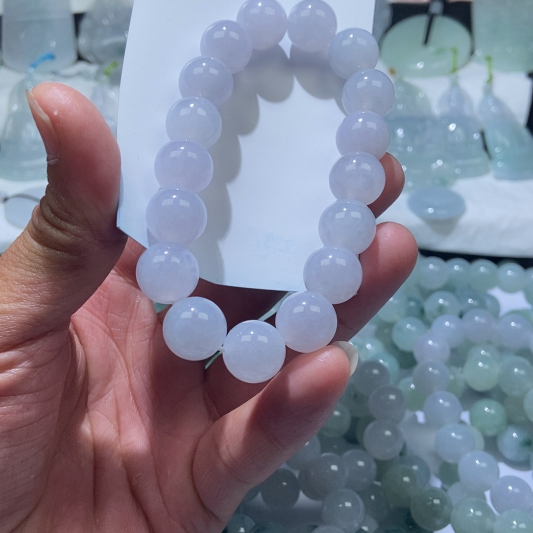 定制翡翠未镶嵌卡12.5/17颗