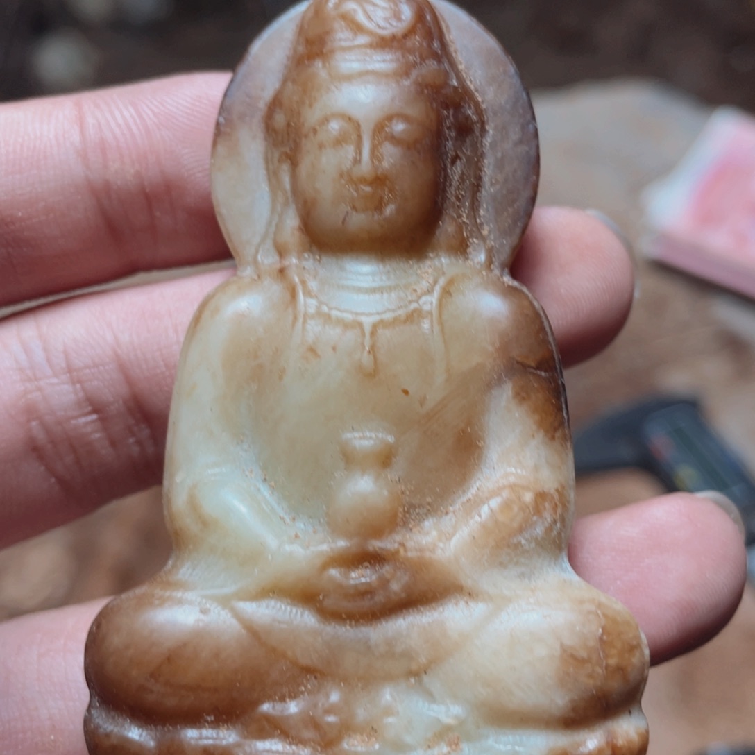 和田玉（糖玉）未镶嵌挂件
