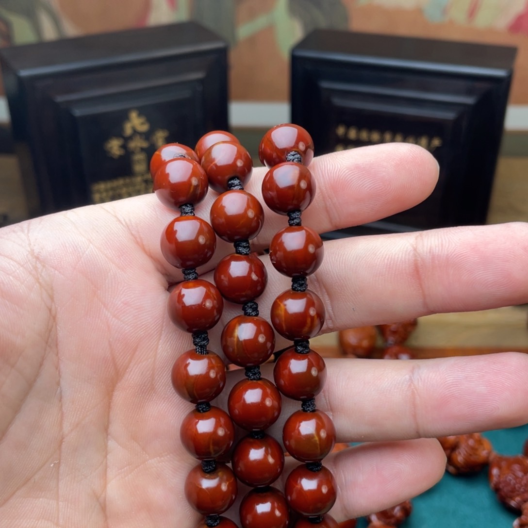 橄榄核手串芬*正元光洙表弟回血