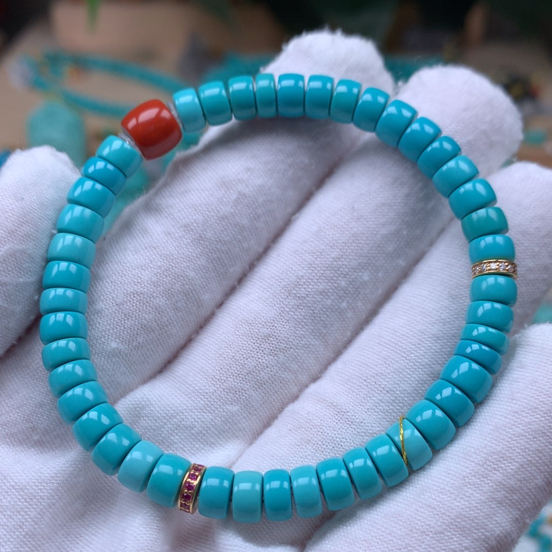 绿松石精品配饰未镶嵌