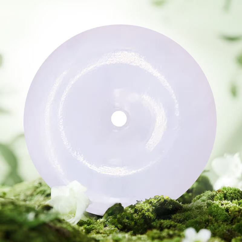 缅甸大白肉平安扣