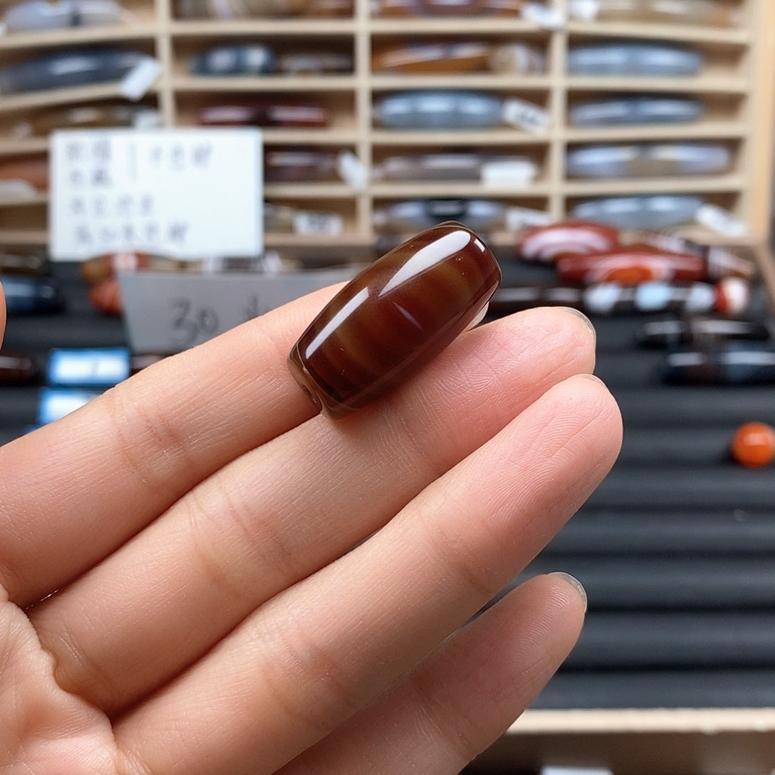 未镶嵌颈饰玛瑙/玉髓石**动