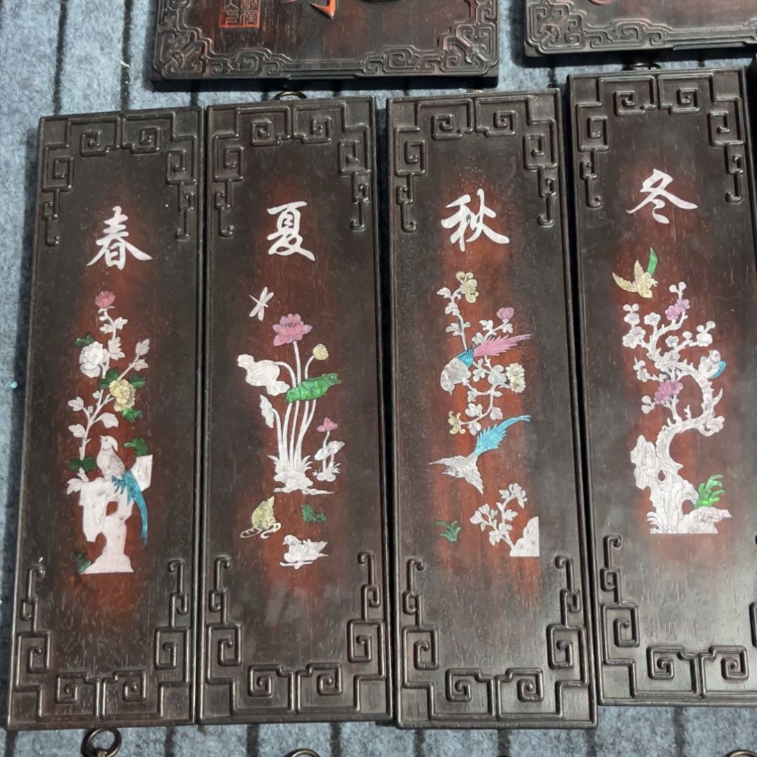 木非洲紫檀木雕牌匾挂匾