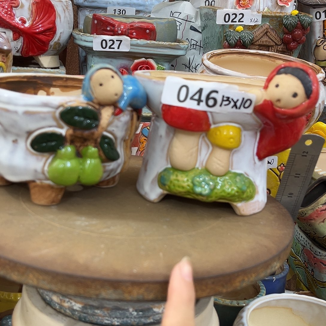 粗陶多肉花盆花盆