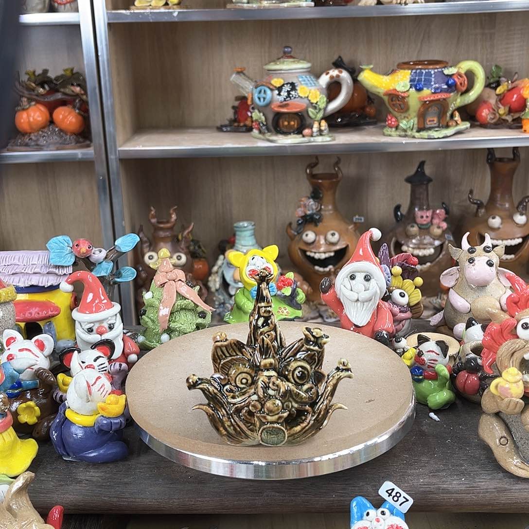 摆件手工陶瓷摆件434