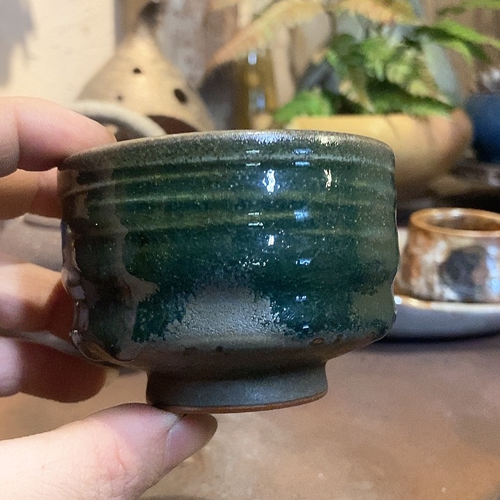 摆件手工高温原矿窑变