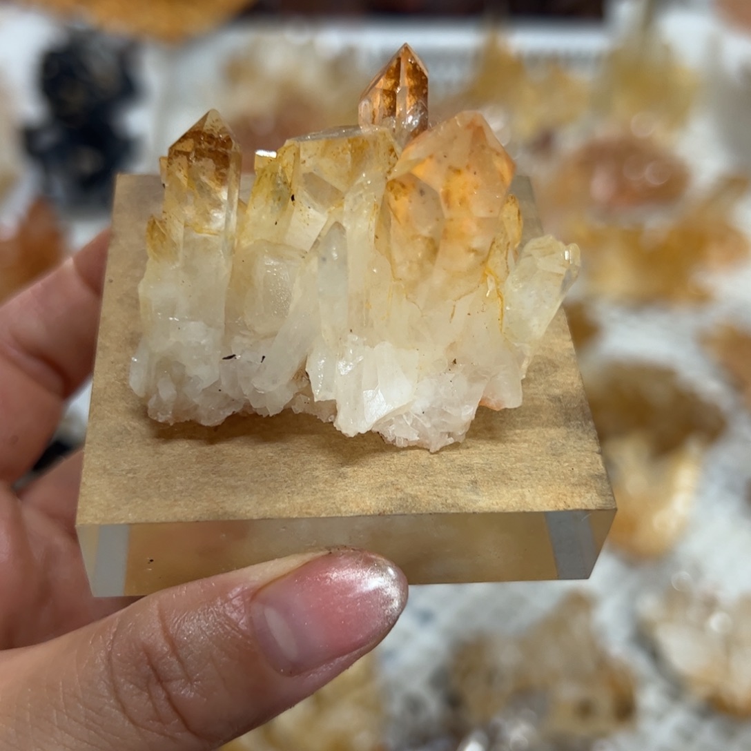 财****未镶嵌珠宝半成品水晶