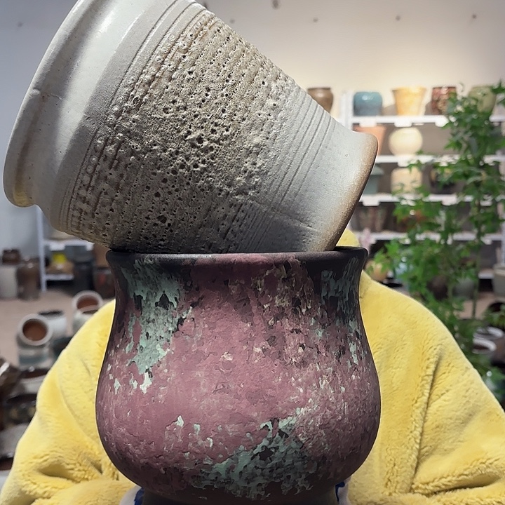 正品高21口19花盆