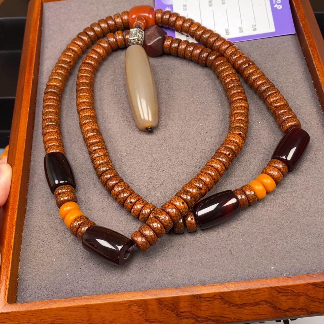 星月菩提吊坠木**金星月