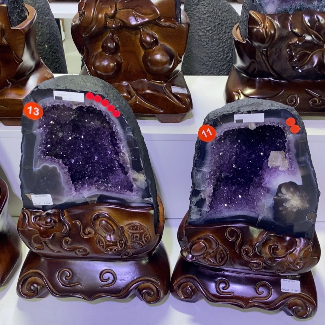 未镶嵌大型摆件（非配饰）紫晶