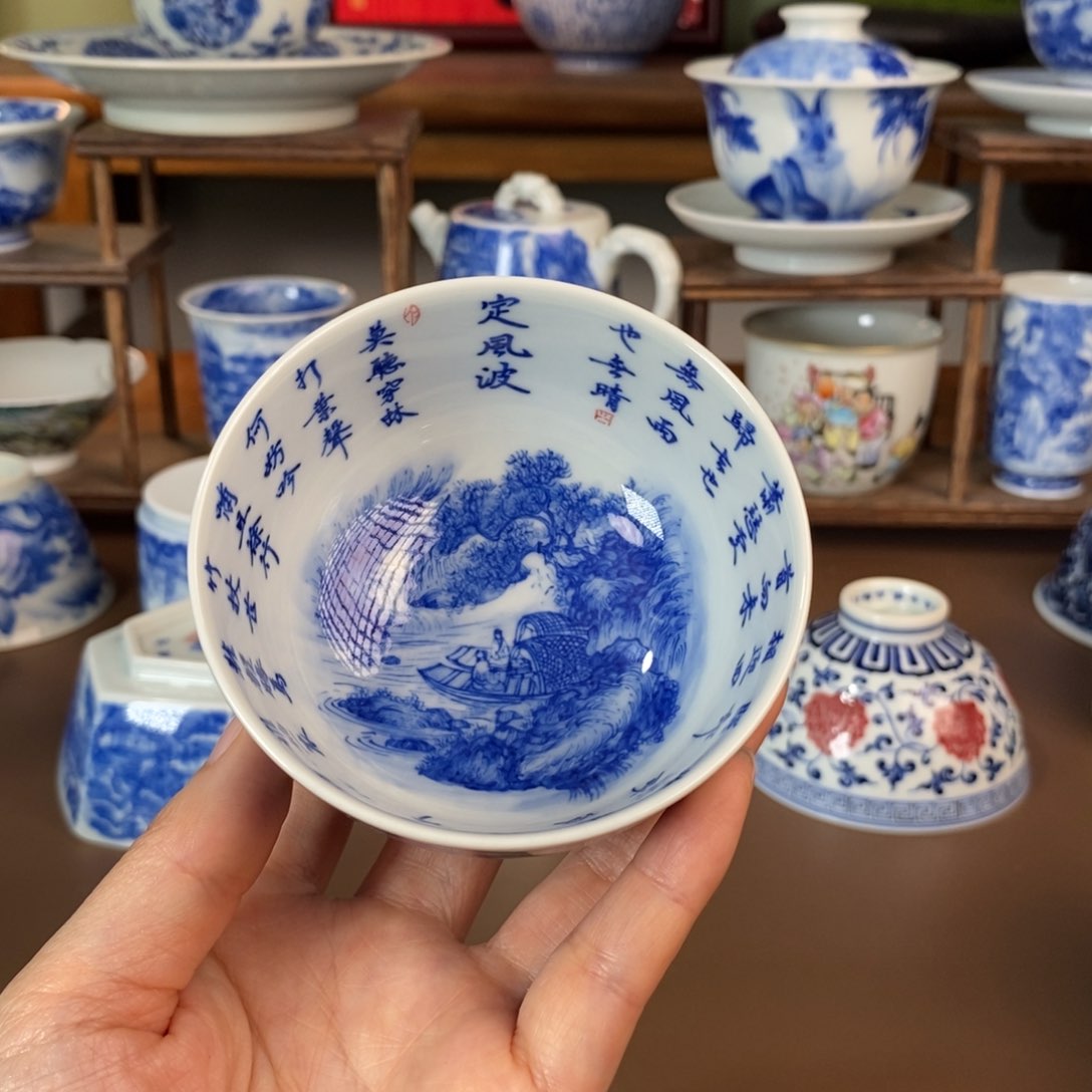 景德镇陶瓷手工手绘