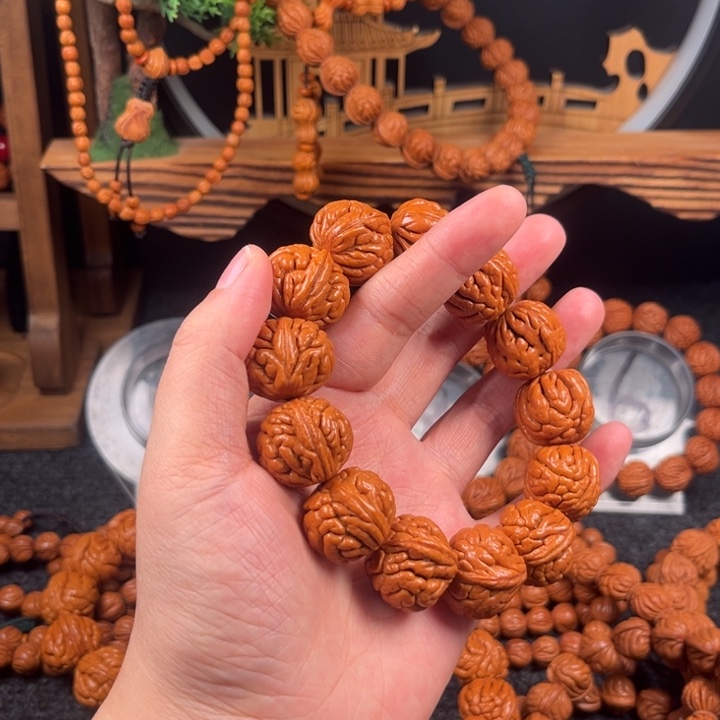 宁***烤手串桃核链接手串4