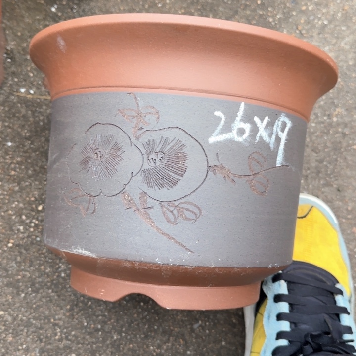 紫砂花盆特价清仓