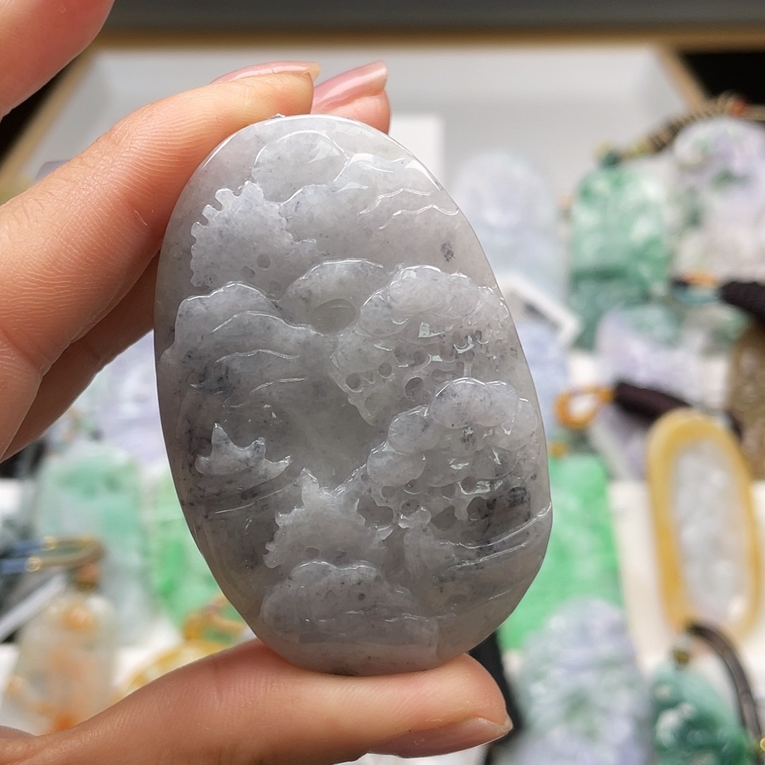 翡翠吊坠(不含链)未镶嵌