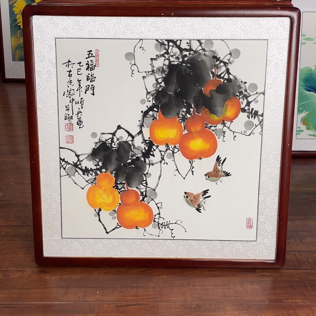 国画带框尺寸63*63厘米