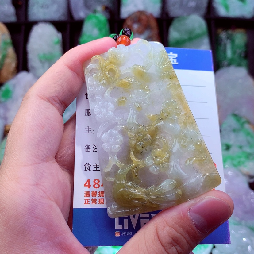 【闪购商品】翡翠颈饰未镶嵌挂件