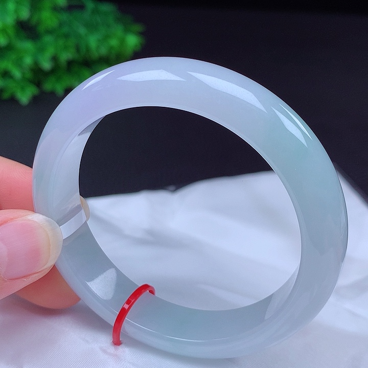 翡翠未镶嵌手镯55圈681805