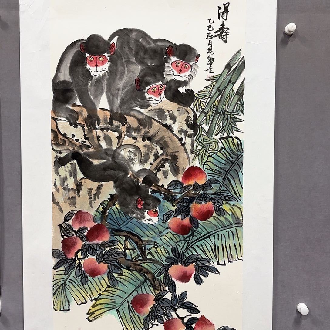 国画国画纯手绘作品请放心去藏