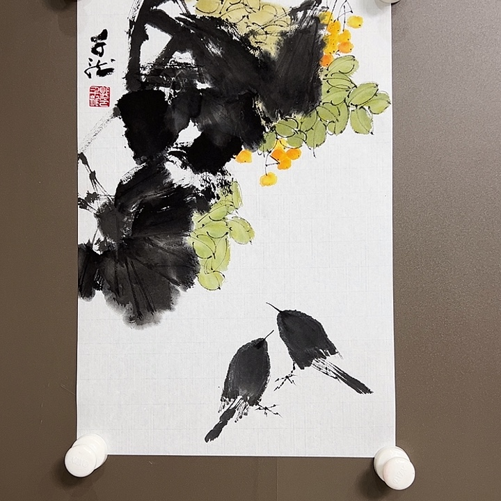 国画郭千龙  手绘原创