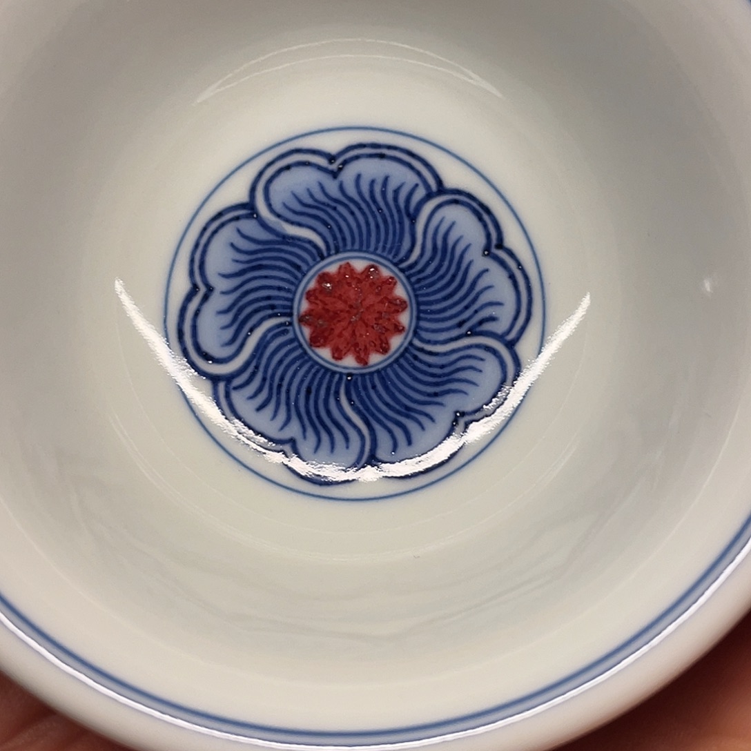 张***林釉里红压手杯粉丝福利！！！