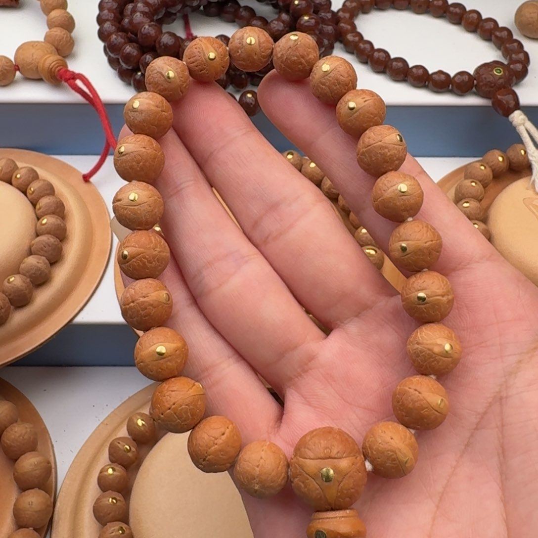 凤眼菩提手串11.5铜钉