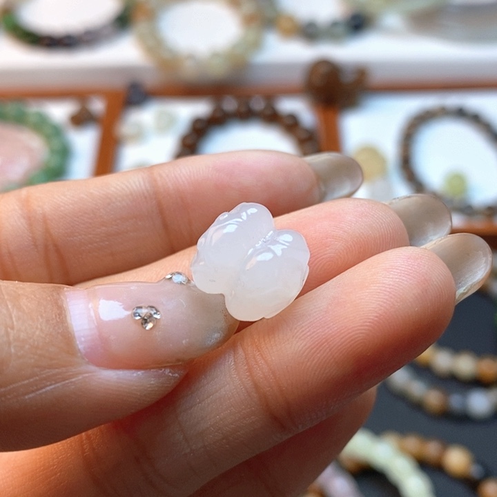 和田玉手链未镶嵌