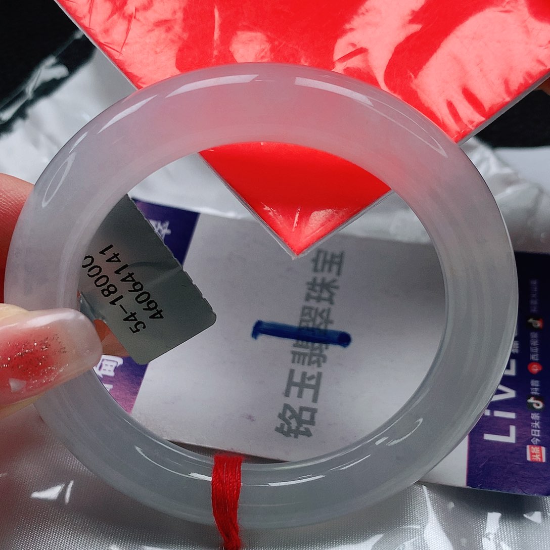 翡翠手镯未镶嵌缅甸天然a货翡翠54