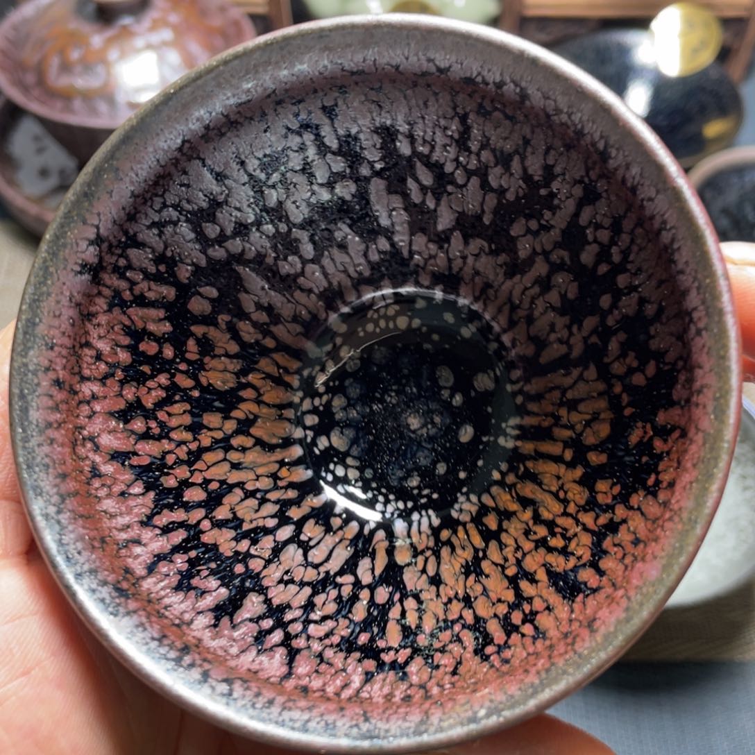 【闪购商品】茶盏柴烧建盏主人杯
