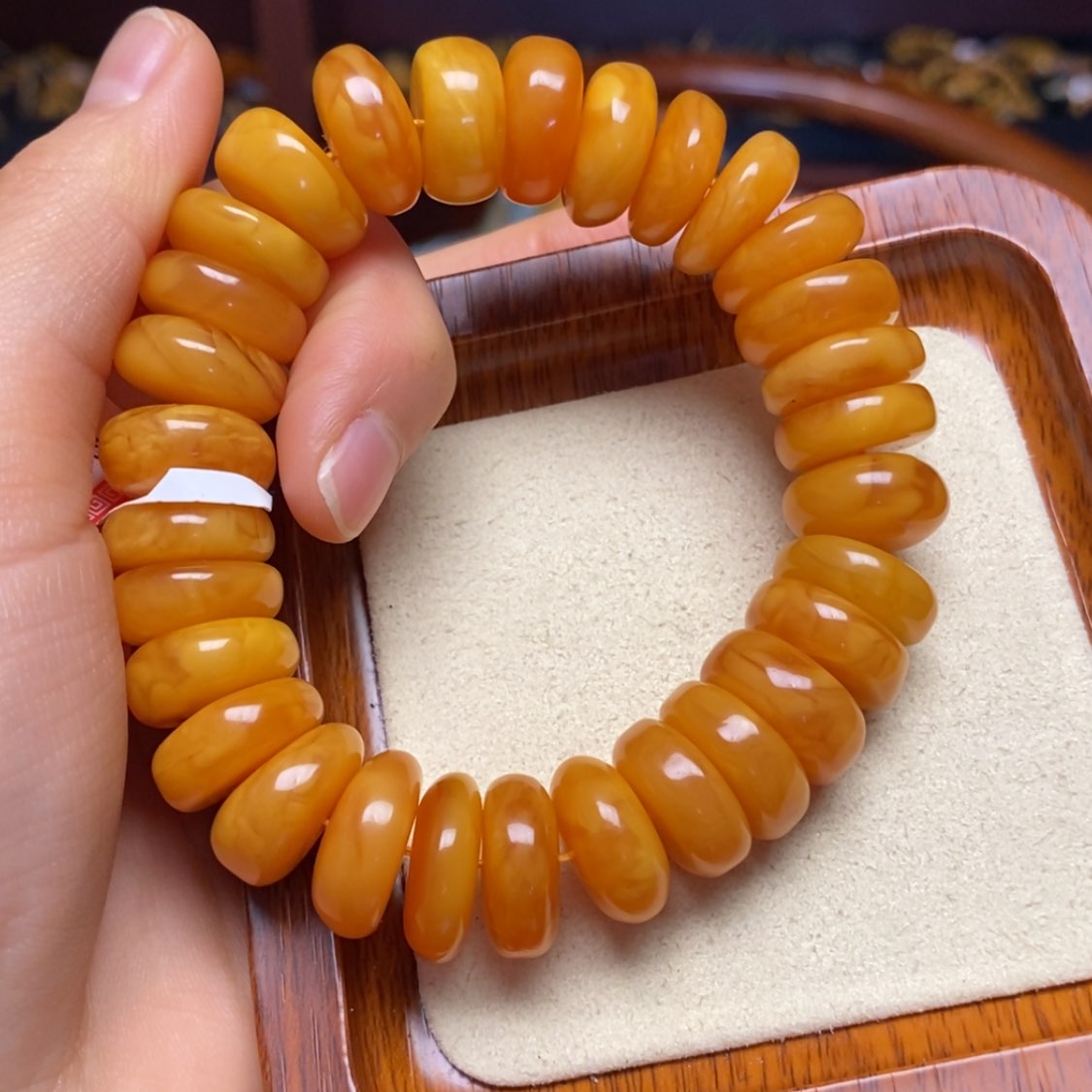 【闪购商品】蜜蜡手链未镶嵌手串