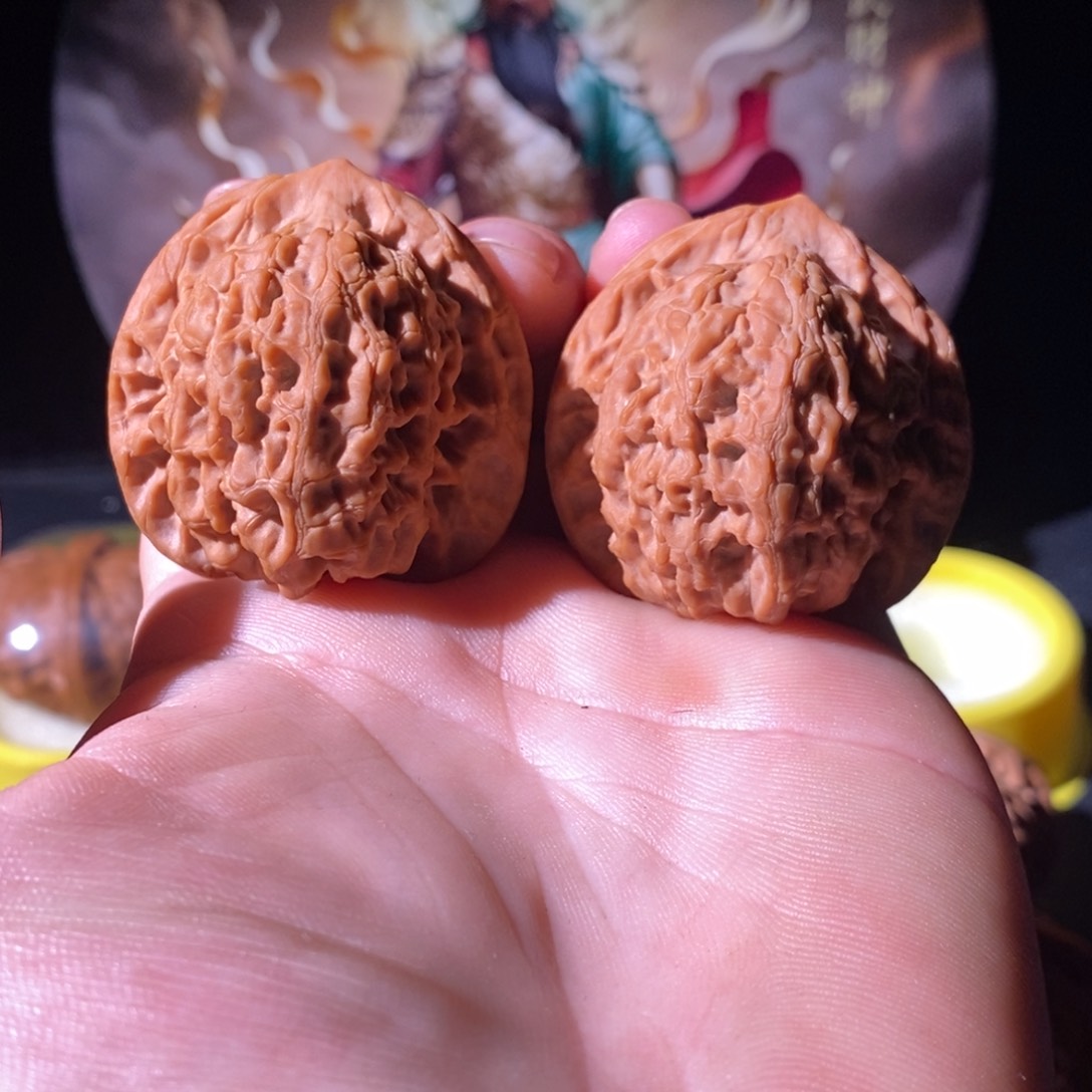 吊坠文玩核桃40全品龙脊背