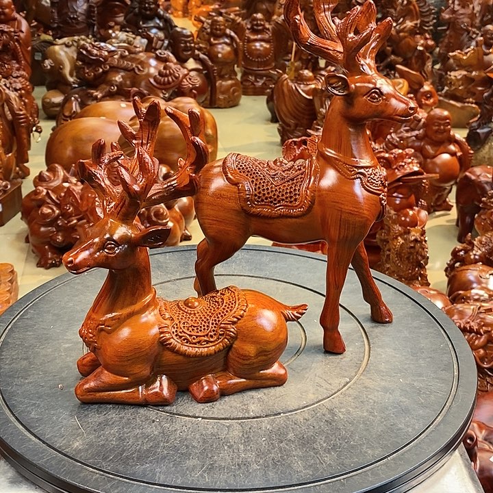 花梨木类小巴花梨木梅花鹿