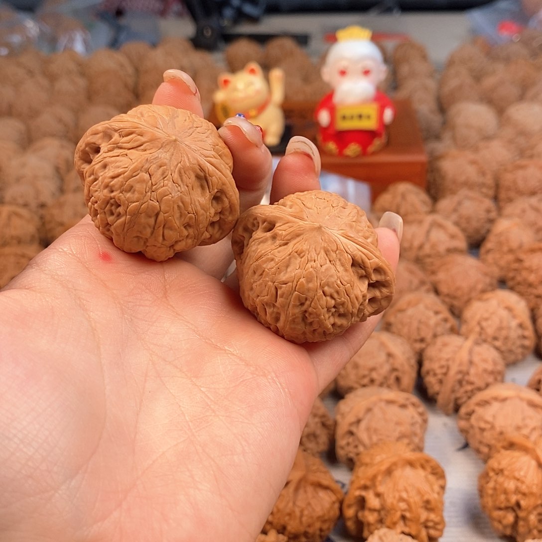 文玩核桃吊坠小*粉铁锤